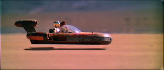 Illustration for article titled Drivable Star Wars Landspeeder Will Not Take You To Mos Eisley, Still Kicks Ass